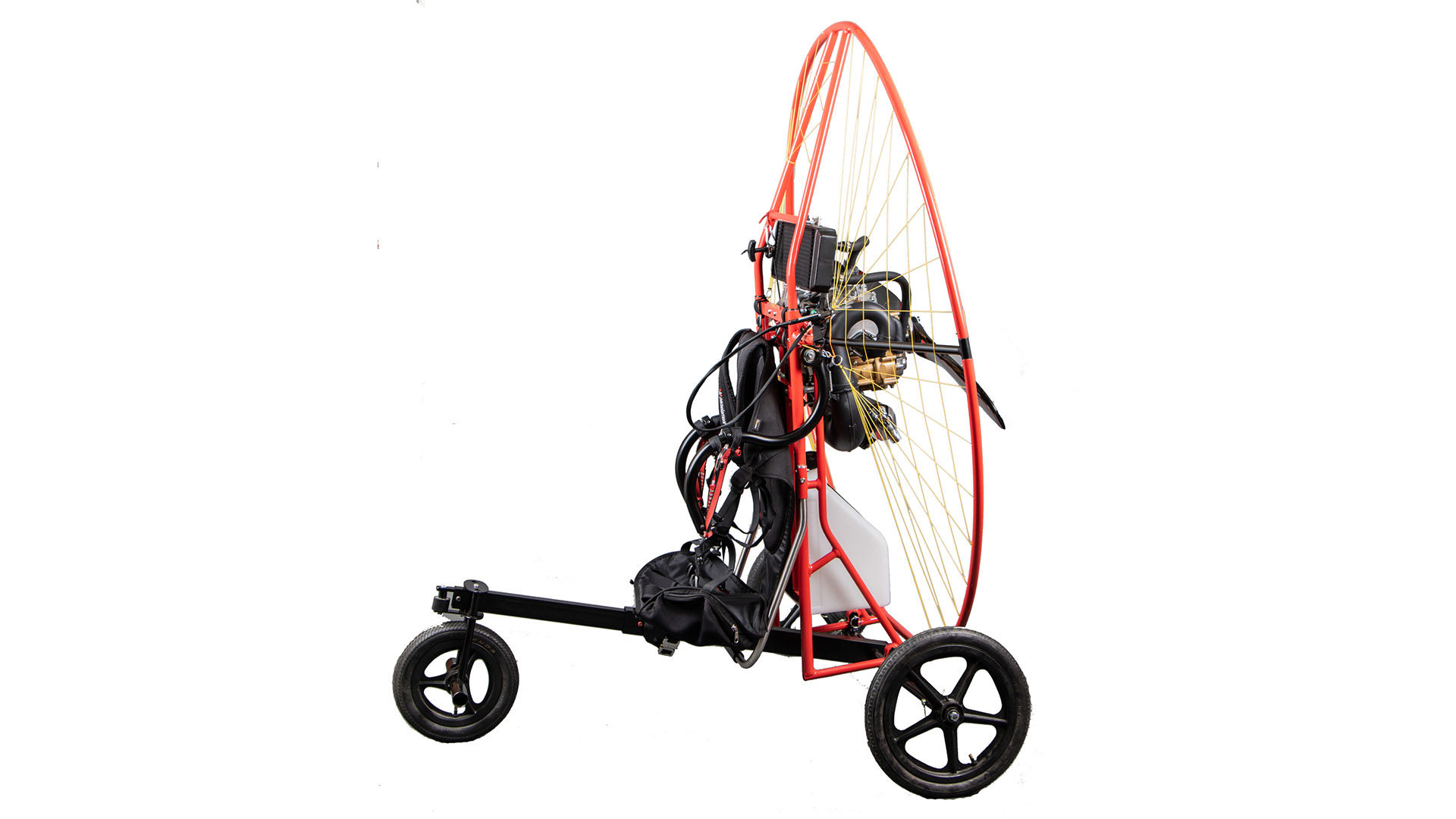 active suspension trike paramotor
