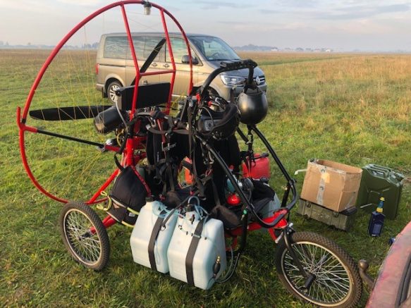 paramotor trike world record