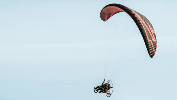 tandem na motoparalotni